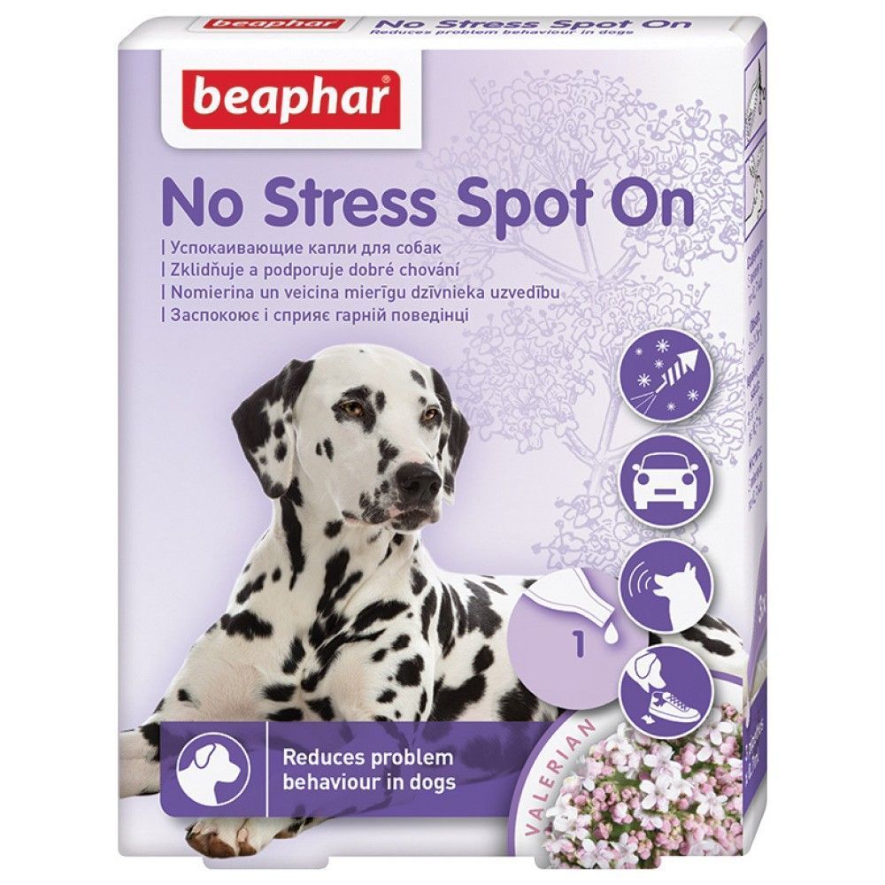 Краплі на холку для собак Beaphar No Stress Spot On, 1 шт