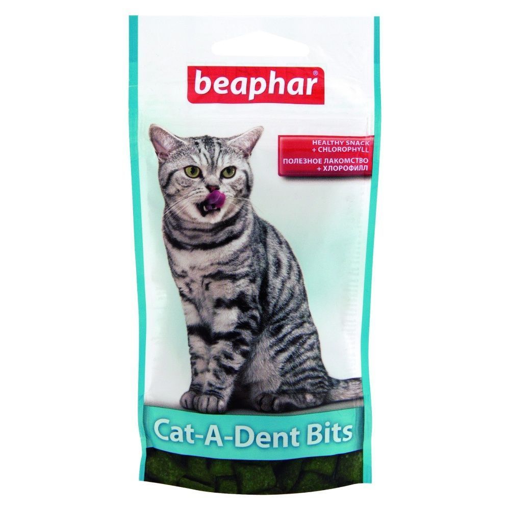 Ласощі для котів Beaphar Cat-A-Dent Bits 35 г