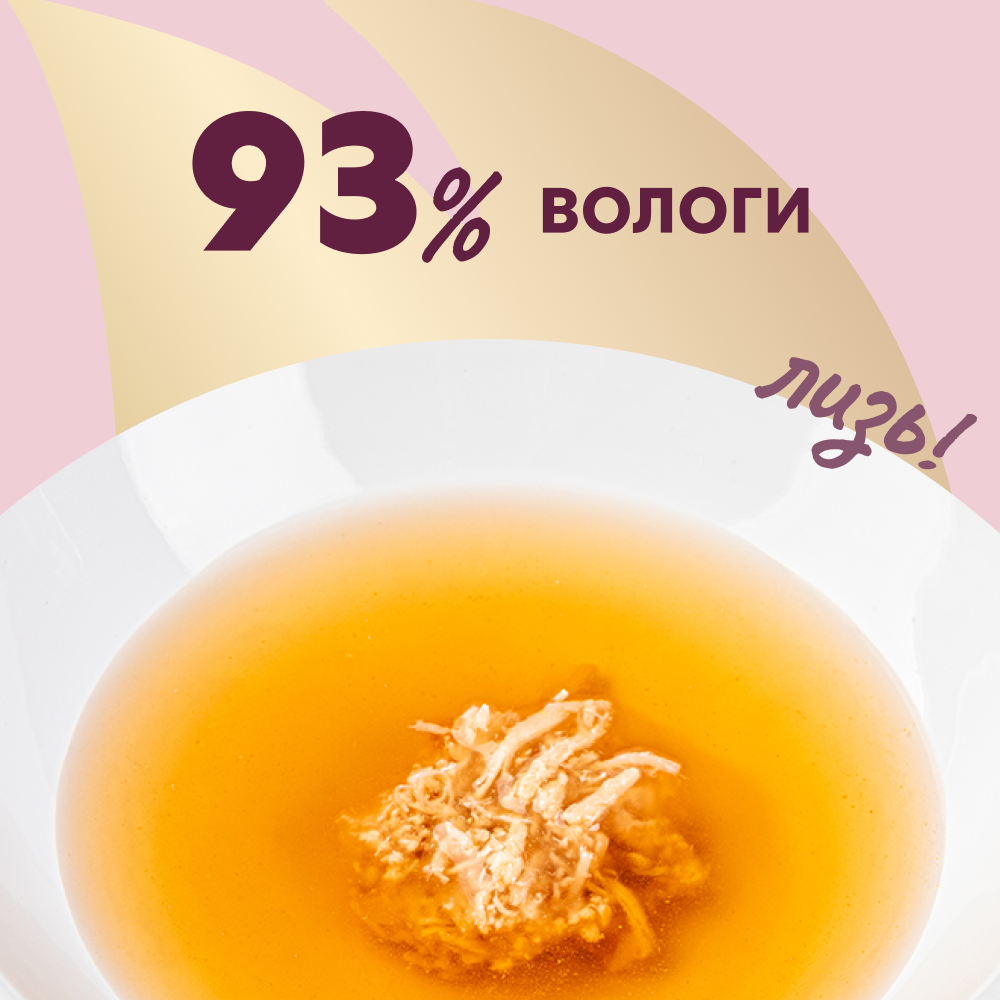Суп для кошек Delickcious 140 г - курица