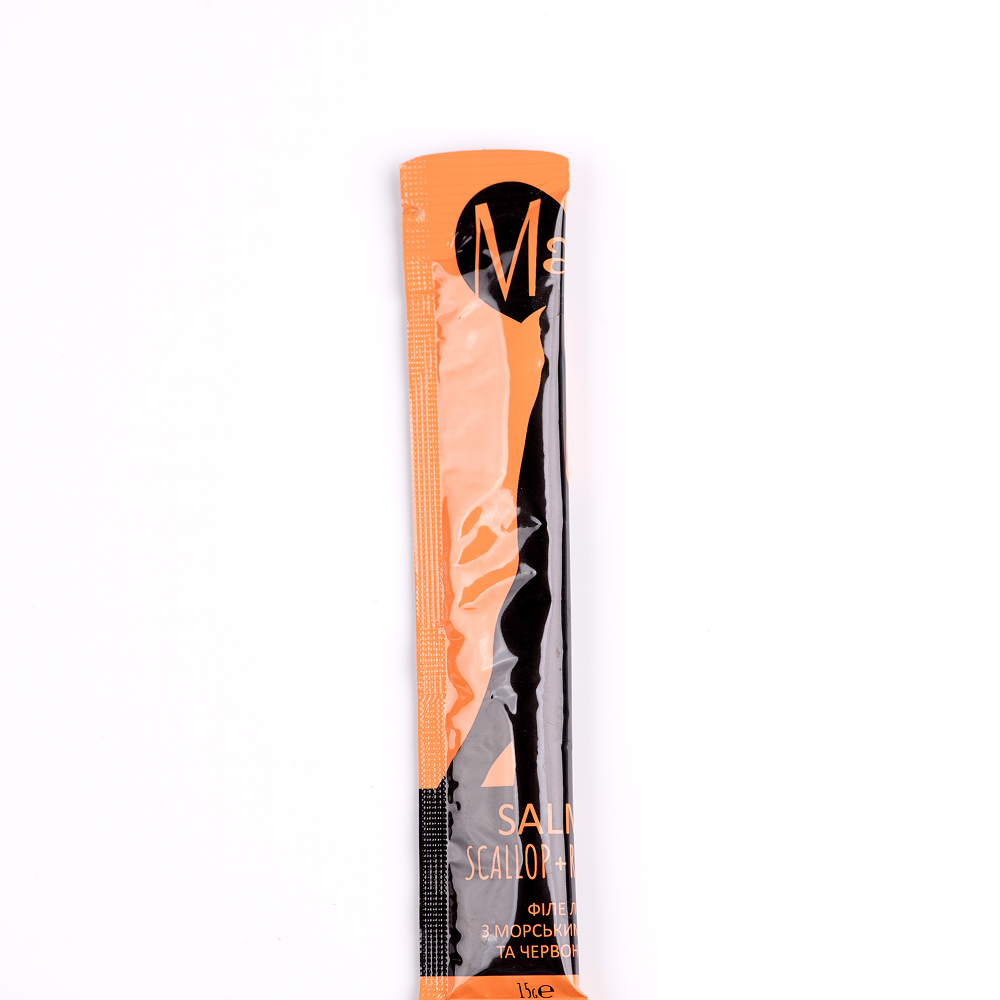 Ласощі для котів Mavsy Creamy 5 шт х 15 г - лосось