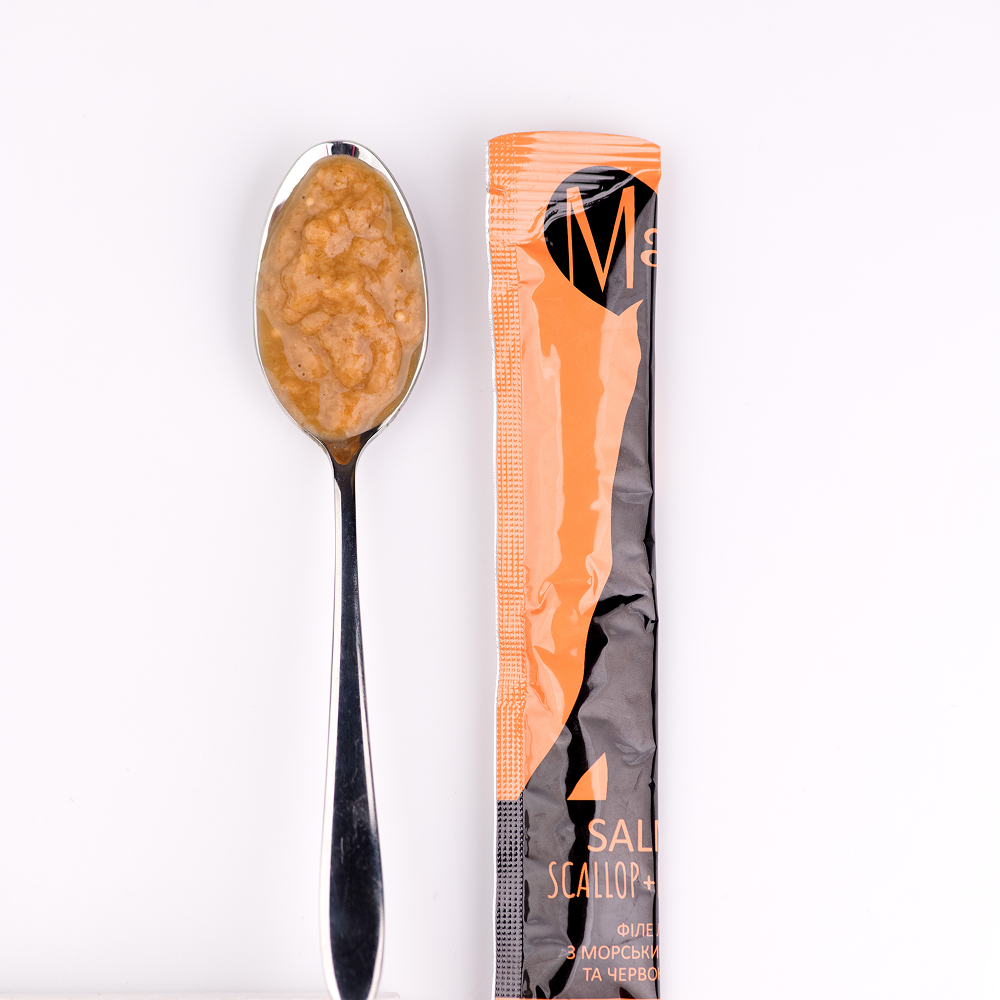 Ласощі для котів Mavsy Creamy 5 шт х 15 г - лосось