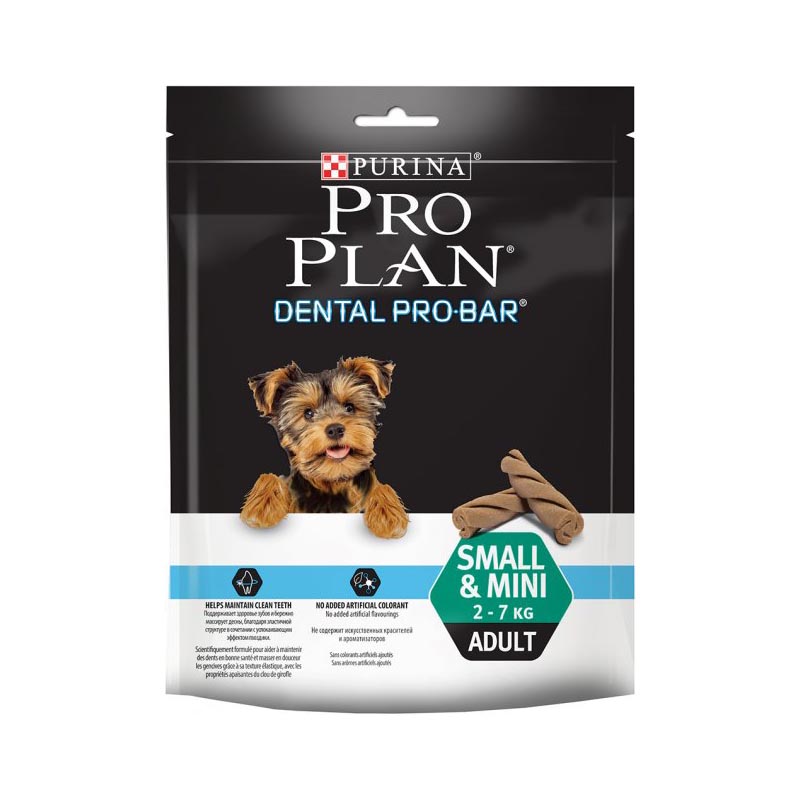 Ласощі для підтримки здоров'я порожнини рота собак малих порід ProPlan DENTAL PRO-BAR 150 г Ласощі для підтримки здоров'я порожнини рота собак малих порід ProPlan DENTAL PRO-BAR 150 г