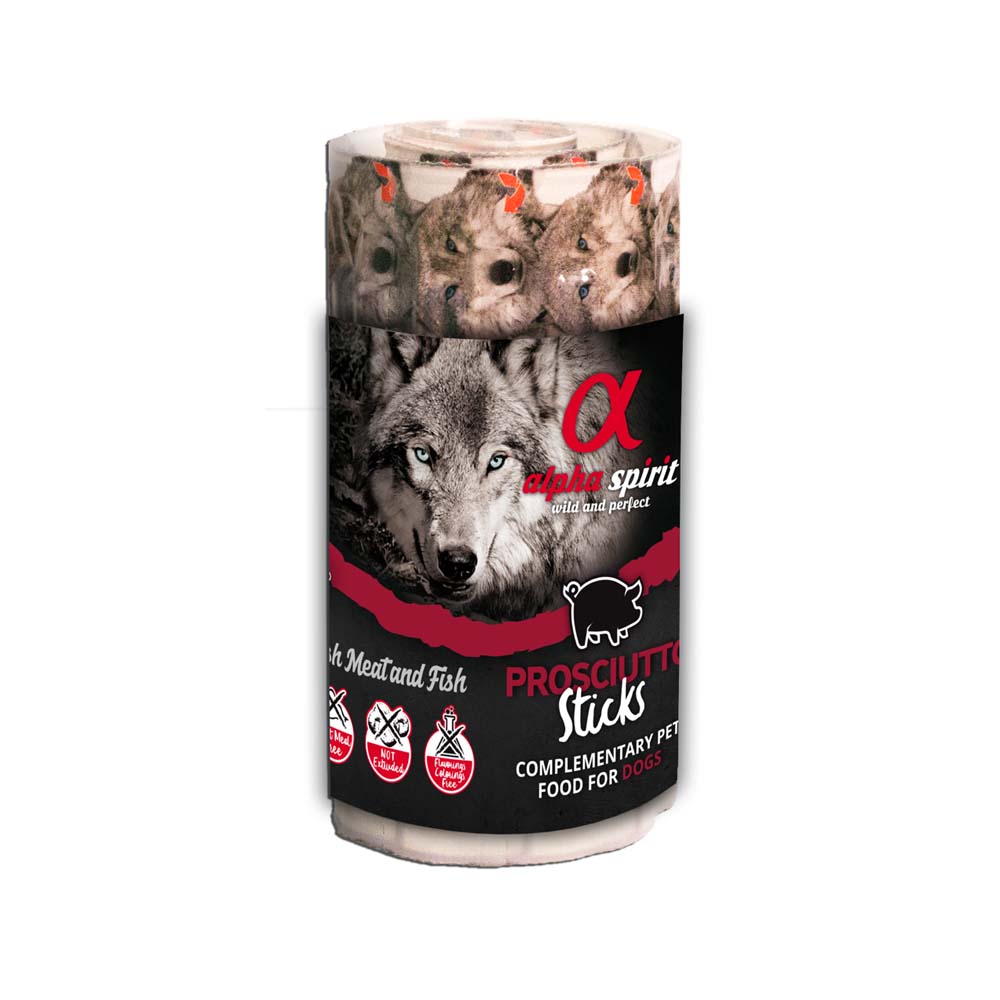 Ласощі для собак Alpha Spirit Dog Sticks Prosciutto, 160 г Ласощі для собак Alpha Spirit Dog Sticks Prosciutto, 160 г