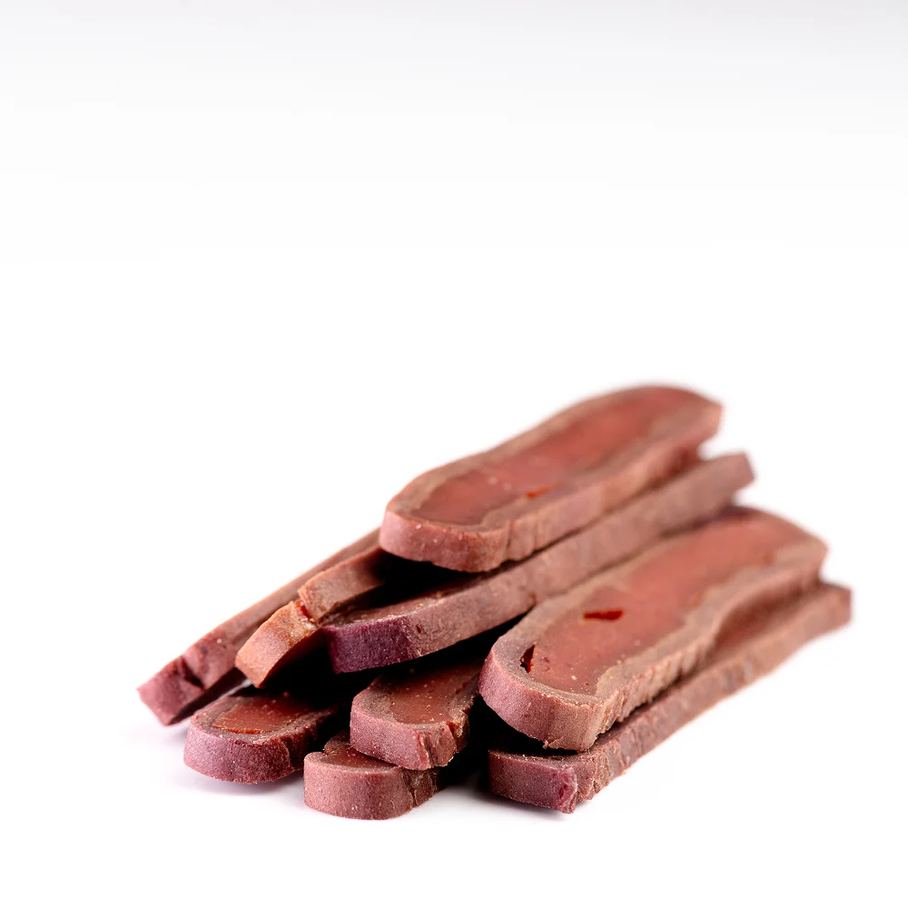 Ласощі для собак Mavsy Refined jerky 100 г - баранина Ласощі для собак Mavsy Refined jerky 100 г - баранина