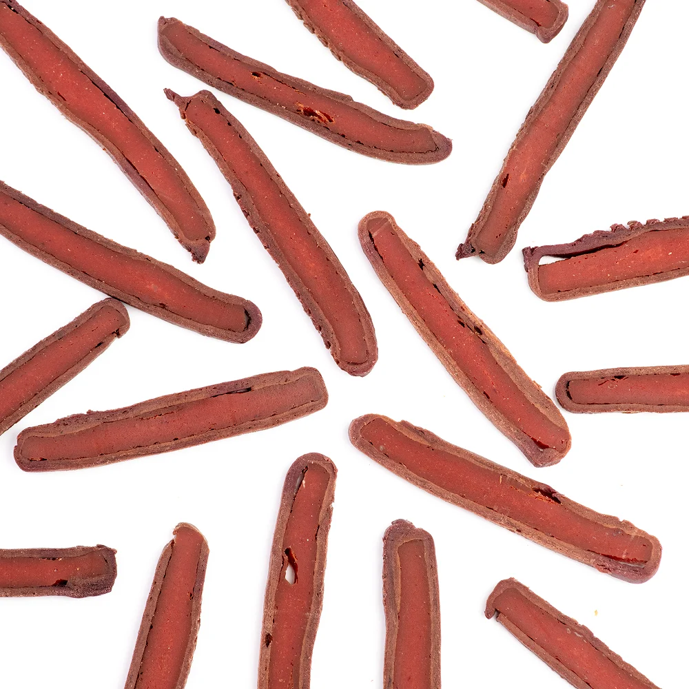 Ласощі для собак Mavsy Refined jerky 100 г - баранина Ласощі для собак Mavsy Refined jerky 100 г - баранина