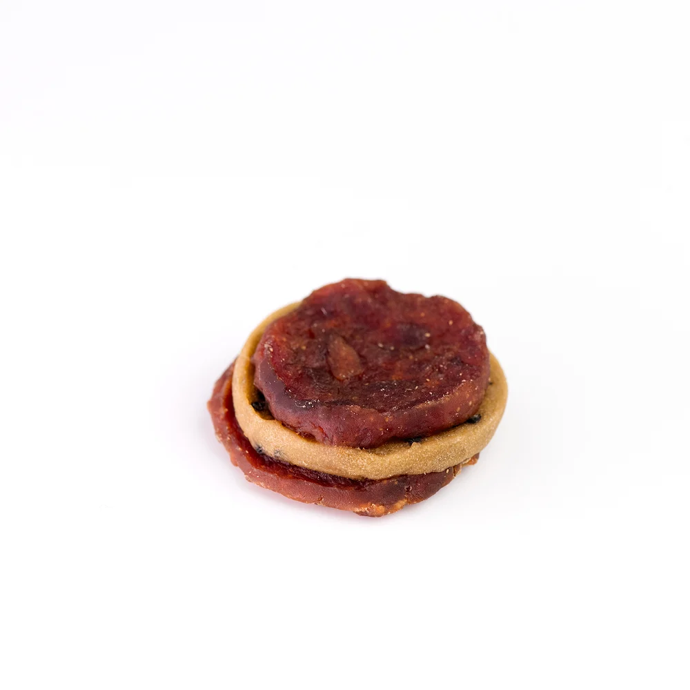 Ласощі для собак Mavsy Refined jerky 100 г - біфштекс з індички Ласощі для собак Mavsy Refined jerky 100 г - біфштекс з індички
