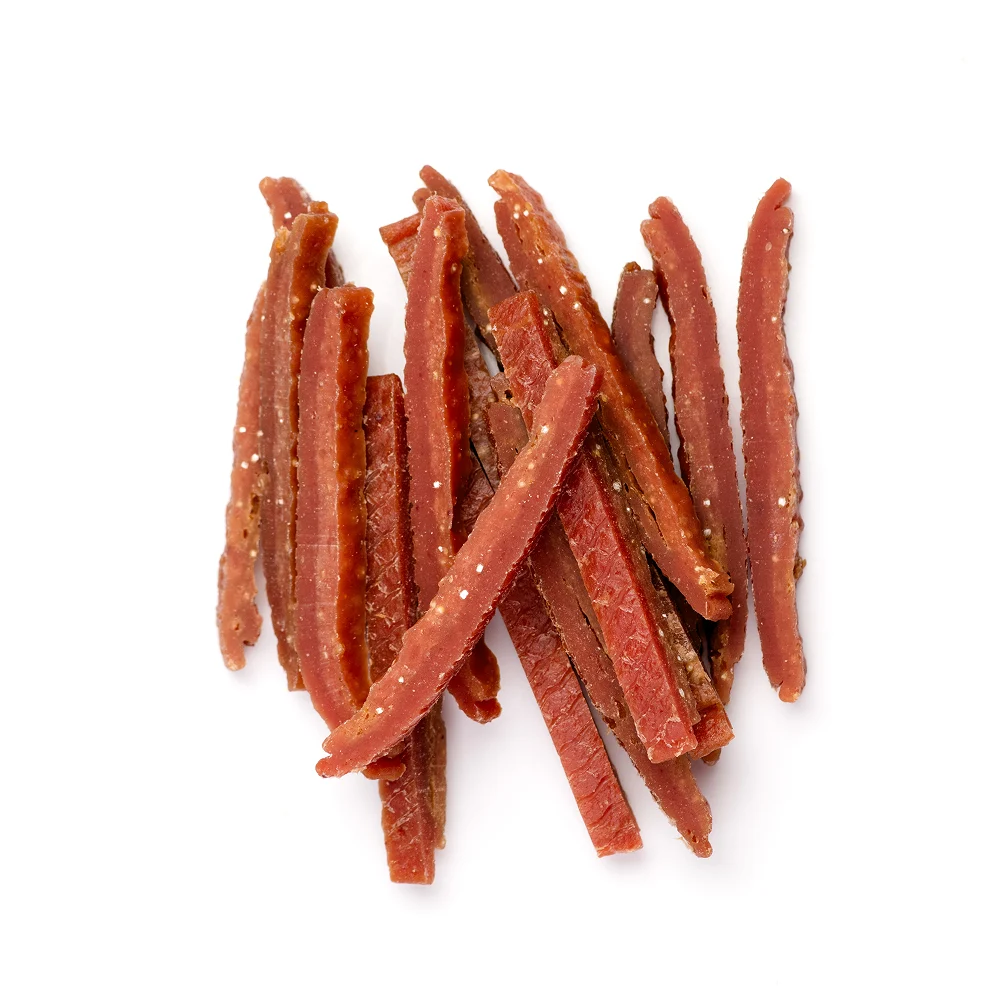 Ласощі для собак Mavsy Refined jerky 100 г - карпаччо з кролика Ласощі для собак Mavsy Refined jerky 100 г - карпаччо з кролика