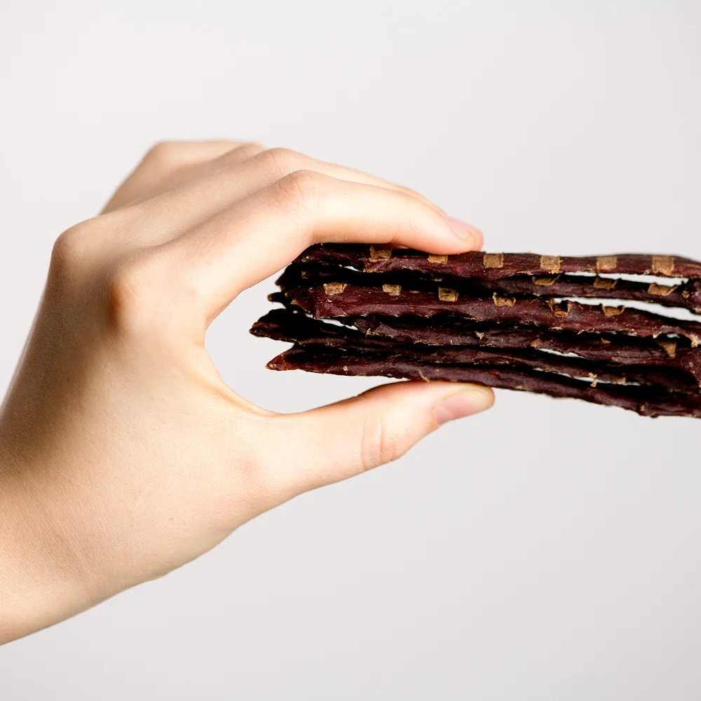Ласощі для собак Mavsy Refined jerky 100 г - оленина