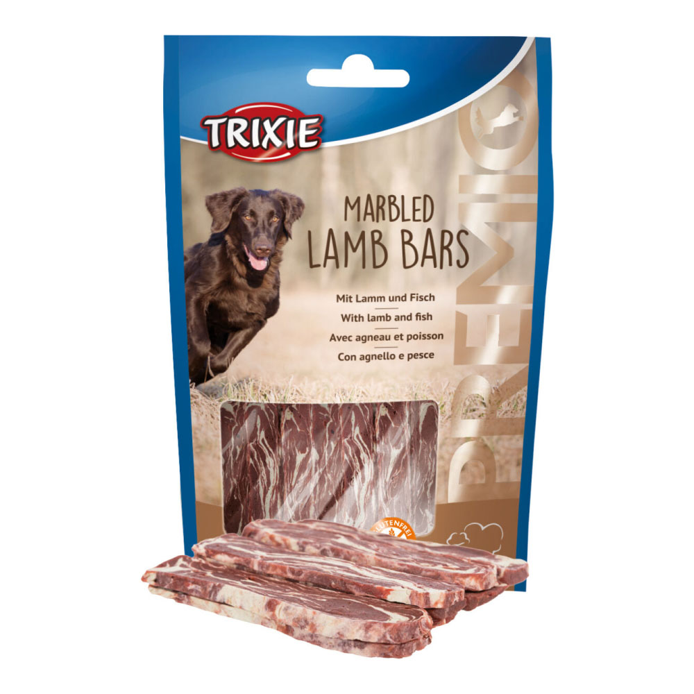 Лакомства для собак Trixie PREMIO Marbled Lamb Bars 100 г (баранина) Лакомства для собак Trixie PREMIO Marbled Lamb Bars 100 г (баранина)