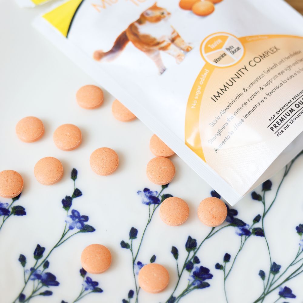 Ласощі для котів GimCat Multi-Vitamin Tabs 40 г - мультивітамін