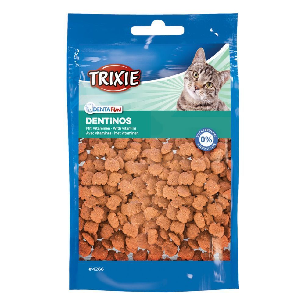 Ласощі для котів Trixie Denta Fun Dentinos 50 г Ласощі для котів Trixie Denta Fun Dentinos 50 г