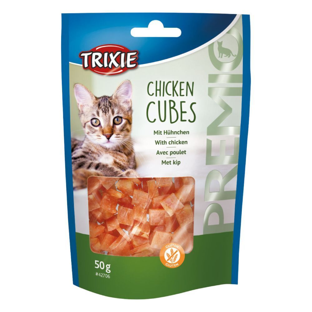 Ласощі для котів Trixie Premio Cubes 50 г - курка Ласощі для котів Trixie Premio Cubes 50 г - курка