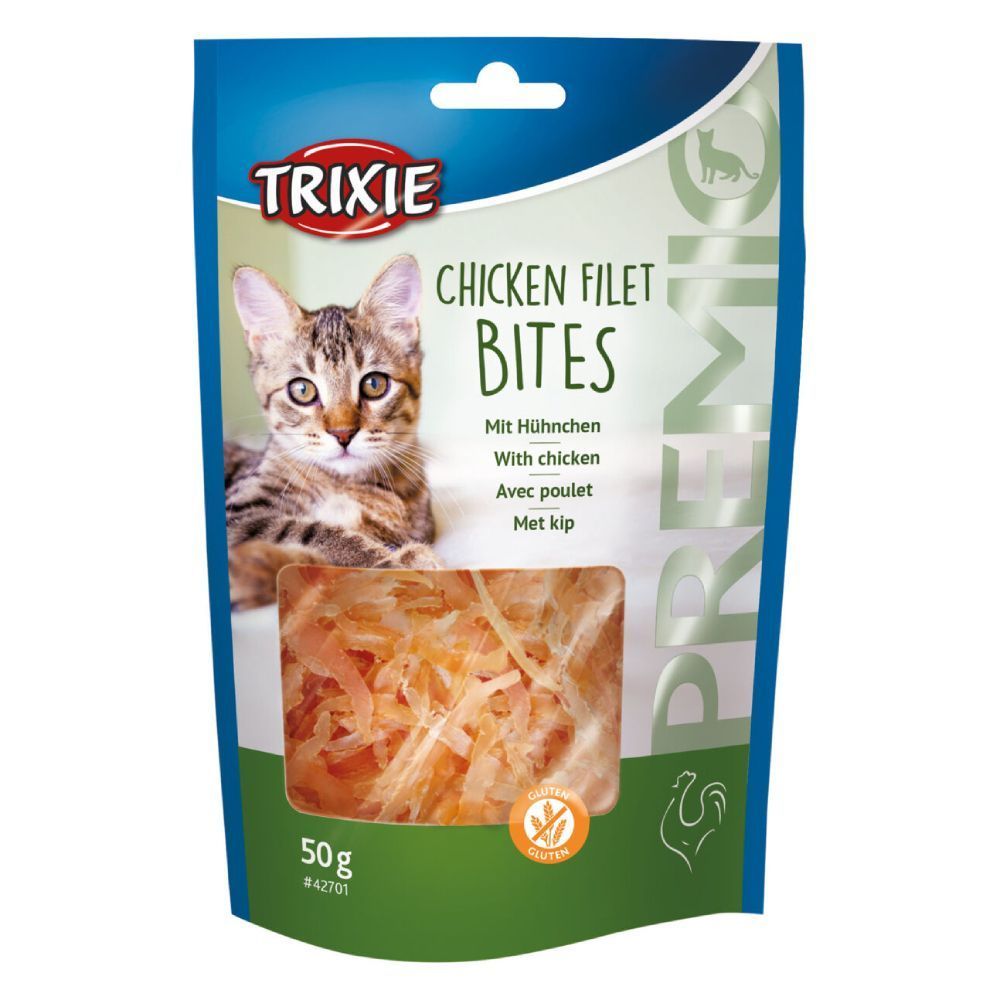 Ласощі для котів Trixie Premio Bites 50 г - курка Ласощі для котів Trixie Premio Bites 50 г - курка