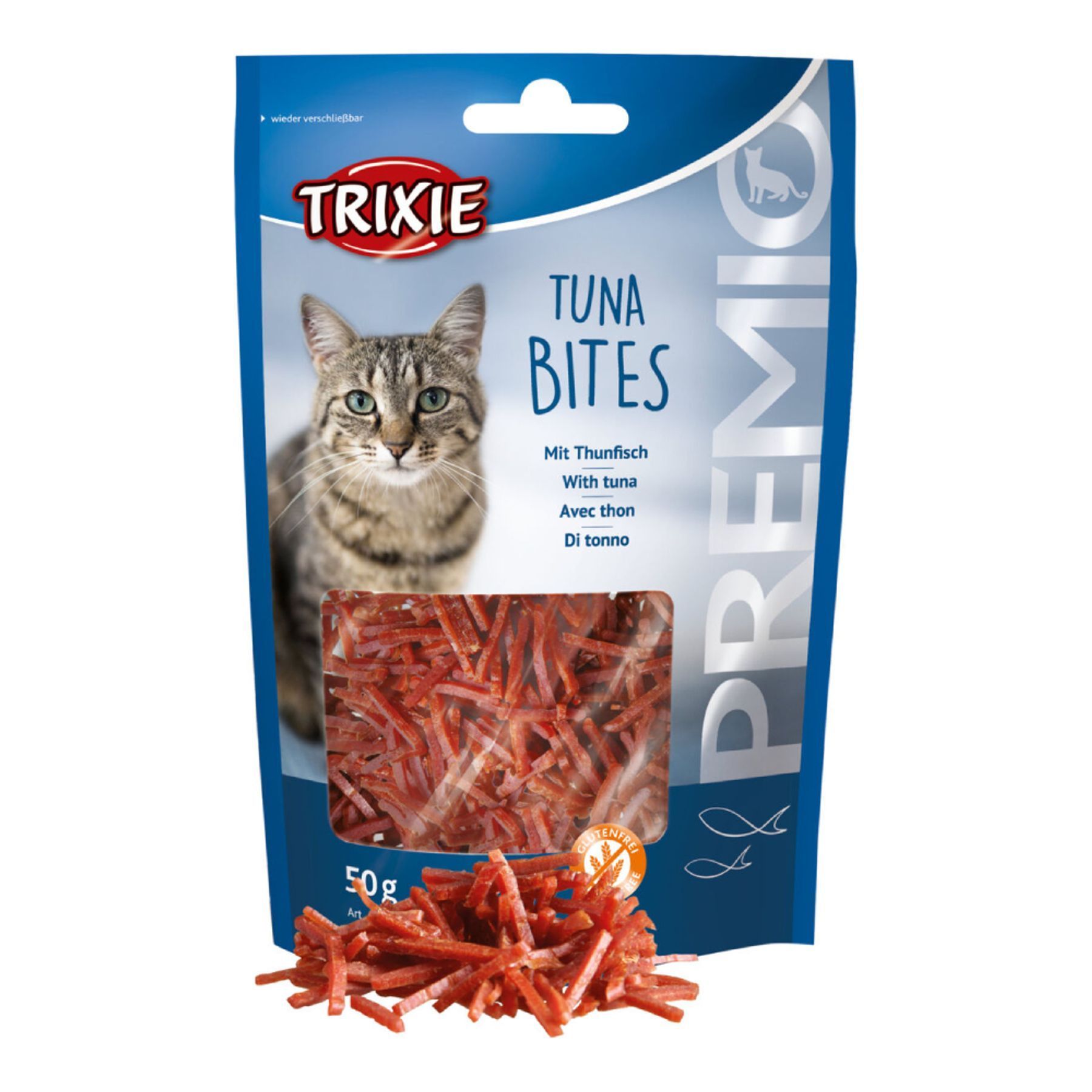 Ласощі для котів Trixie Premio Tuna Bites 50 г - тунець
