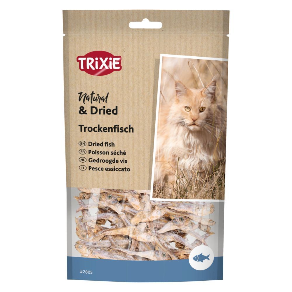 Ласощі для котів Trixie Natural and Dried 50 г - риба Ласощі для котів Trixie Natural and Dried 50 г - риба
