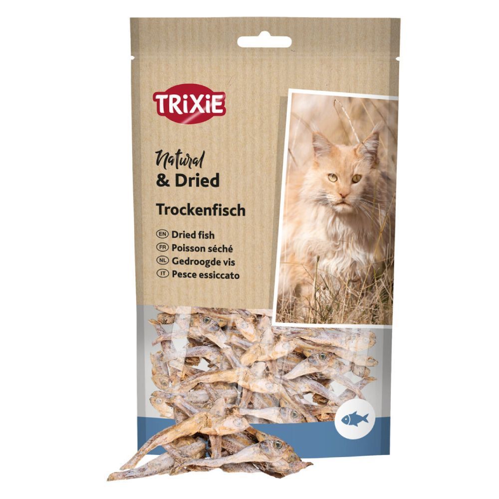 Ласощі для котів Trixie Natural and Dried 50 г - риба Ласощі для котів Trixie Natural and Dried 50 г - риба