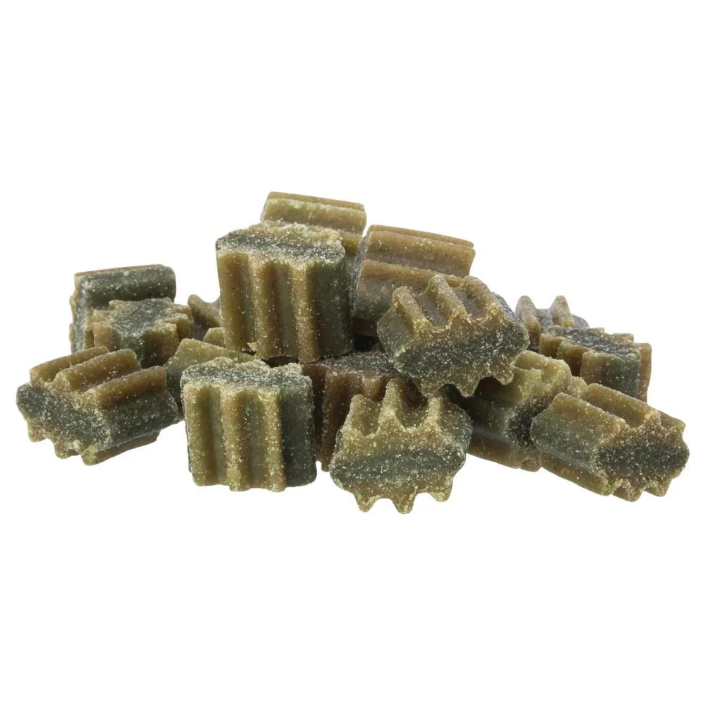 Ласощі для собак Trixie Denta Fun Snack Chew Bites 150 г - петрушка та м'ята Ласощі для собак Trixie Denta Fun Snack Chew Bites 150 г - петрушка та м'ята