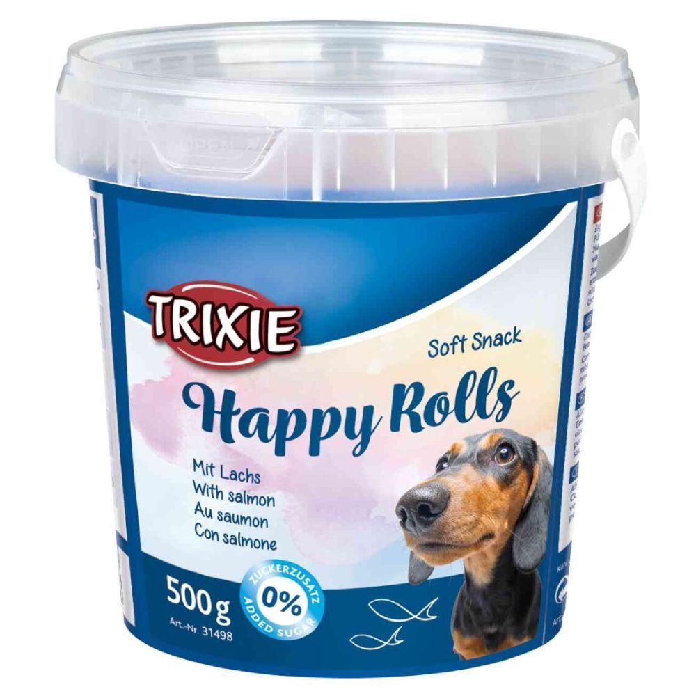 Лакомства для собак Trixie Happy Rolls 500 г - лосось Лакомства для собак Trixie Happy Rolls 500 г - лосось