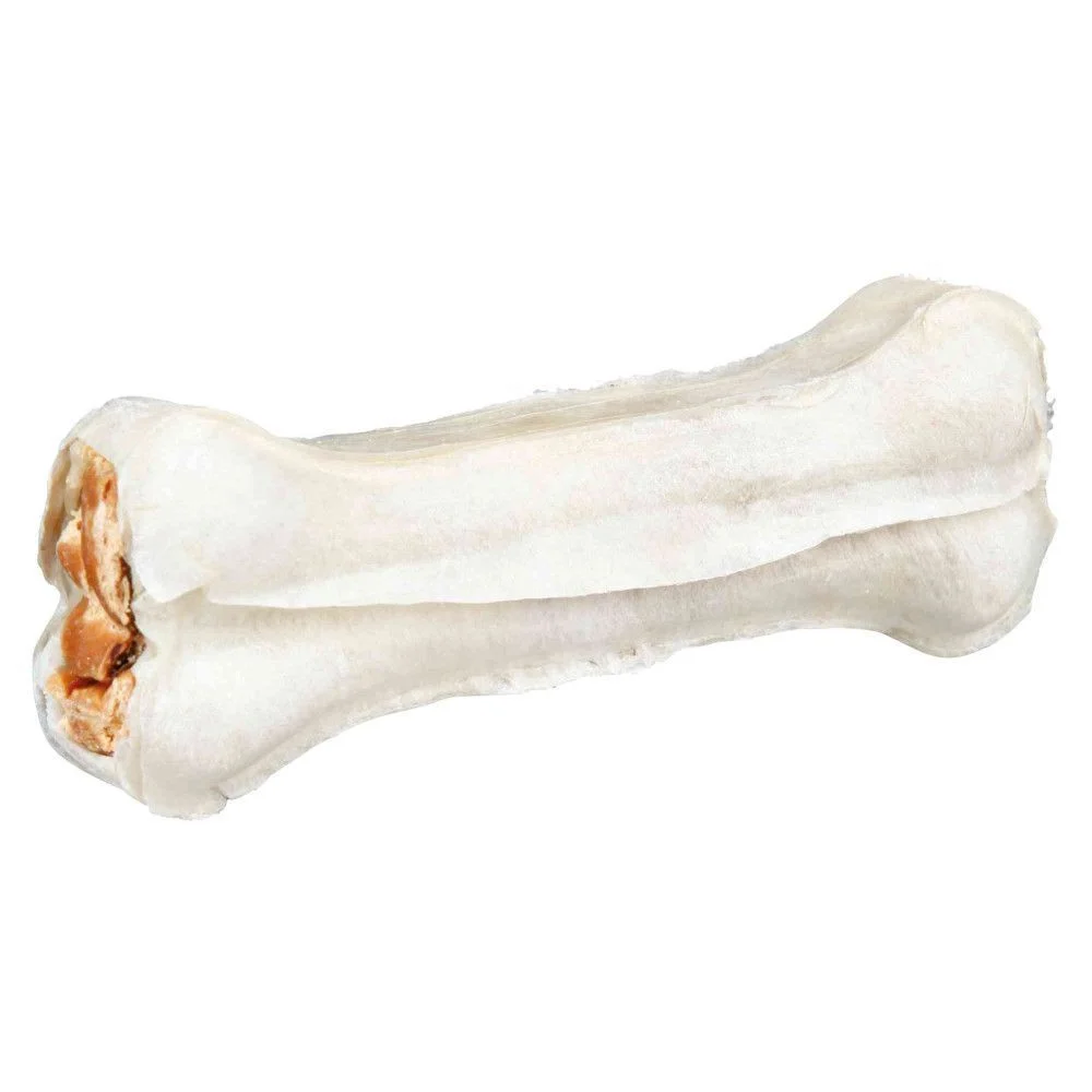 Ласощі для собак Trixie Denta Fun Bones 10 см 2 шт 70 г - качка