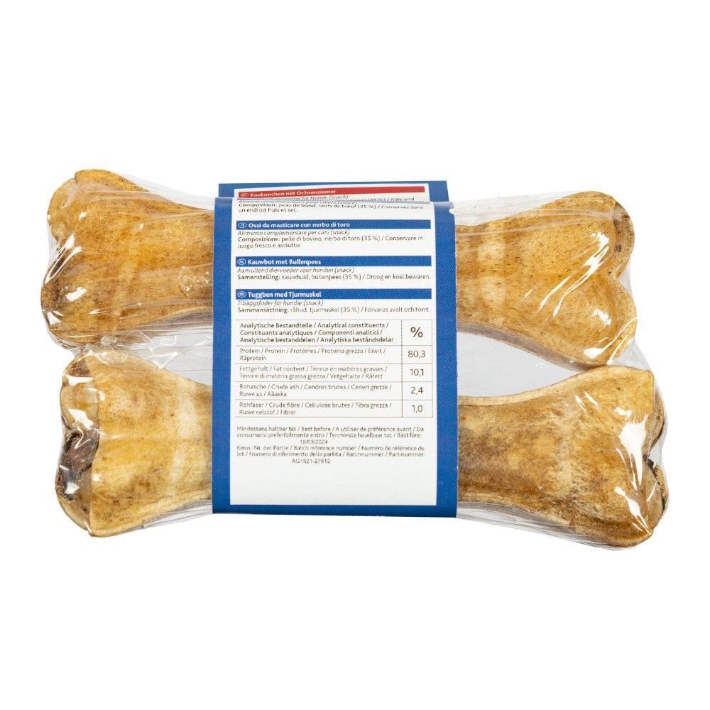 Ласощі для собак Trixie Chewing Bones 12 см 2 шт 120 г - бичачий пеніс