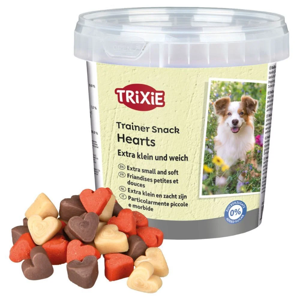 Ласощі для собак Trixie Trainer Snack Hearts 200 г - асорті
