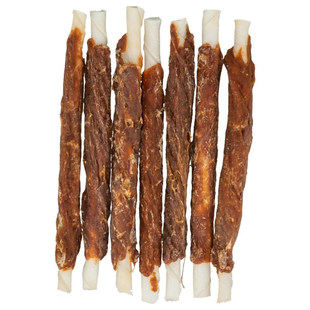 Ласощі для собак Trixie Denta Fun Chewing Rolls 70 г - кролик Ласощі для собак Trixie Denta Fun Chewing Rolls 70 г - кролик