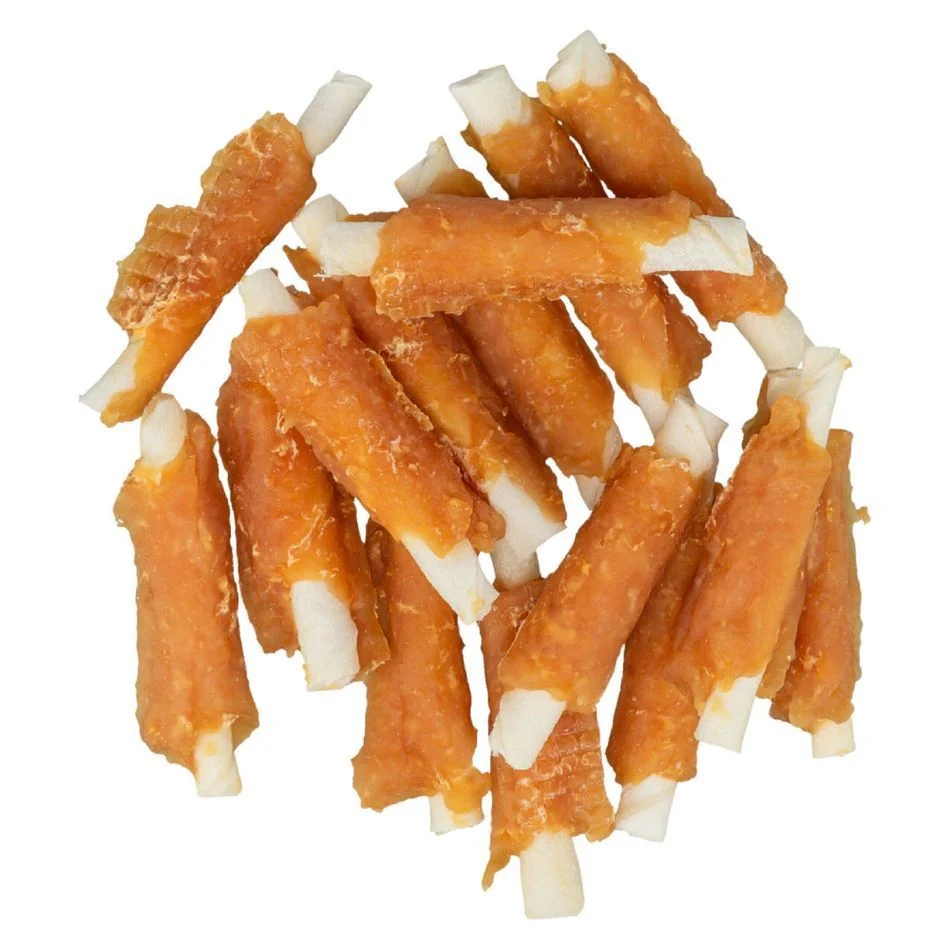 Ласощі для собак Trixie Denta Fun Mini Rolls 6 см 120 г - курка Ласощі для собак Trixie Denta Fun Mini Rolls 6 см 120 г - курка