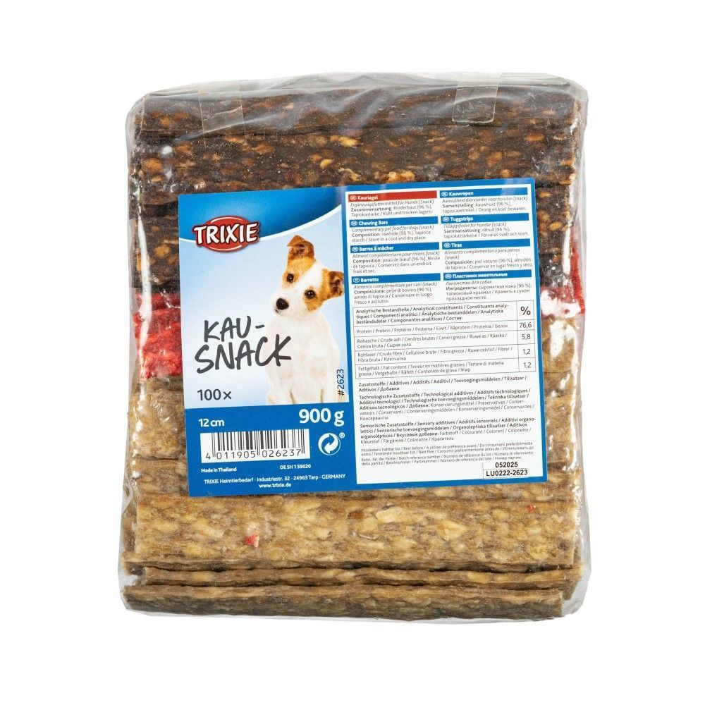 Ласощі для собак Trixie Chewing Bars 12 см 100 шт 900 г Ласощі для собак Trixie Chewing Bars 12 см 100 шт 900 г