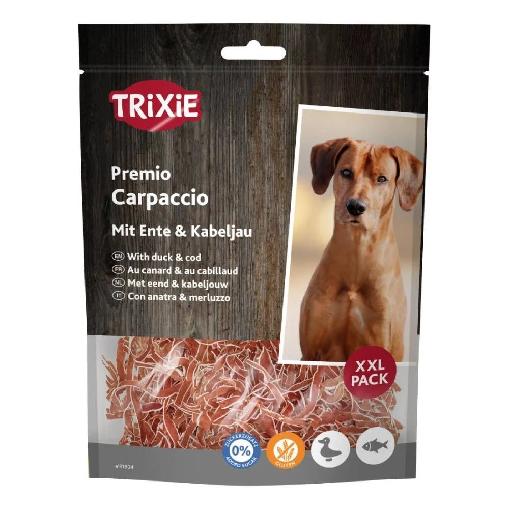 Ласощі для собак Trixie Premio Carpaccio 80 г - качка та риба Ласощі для собак Trixie Premio Carpaccio 80 г - качка та риба