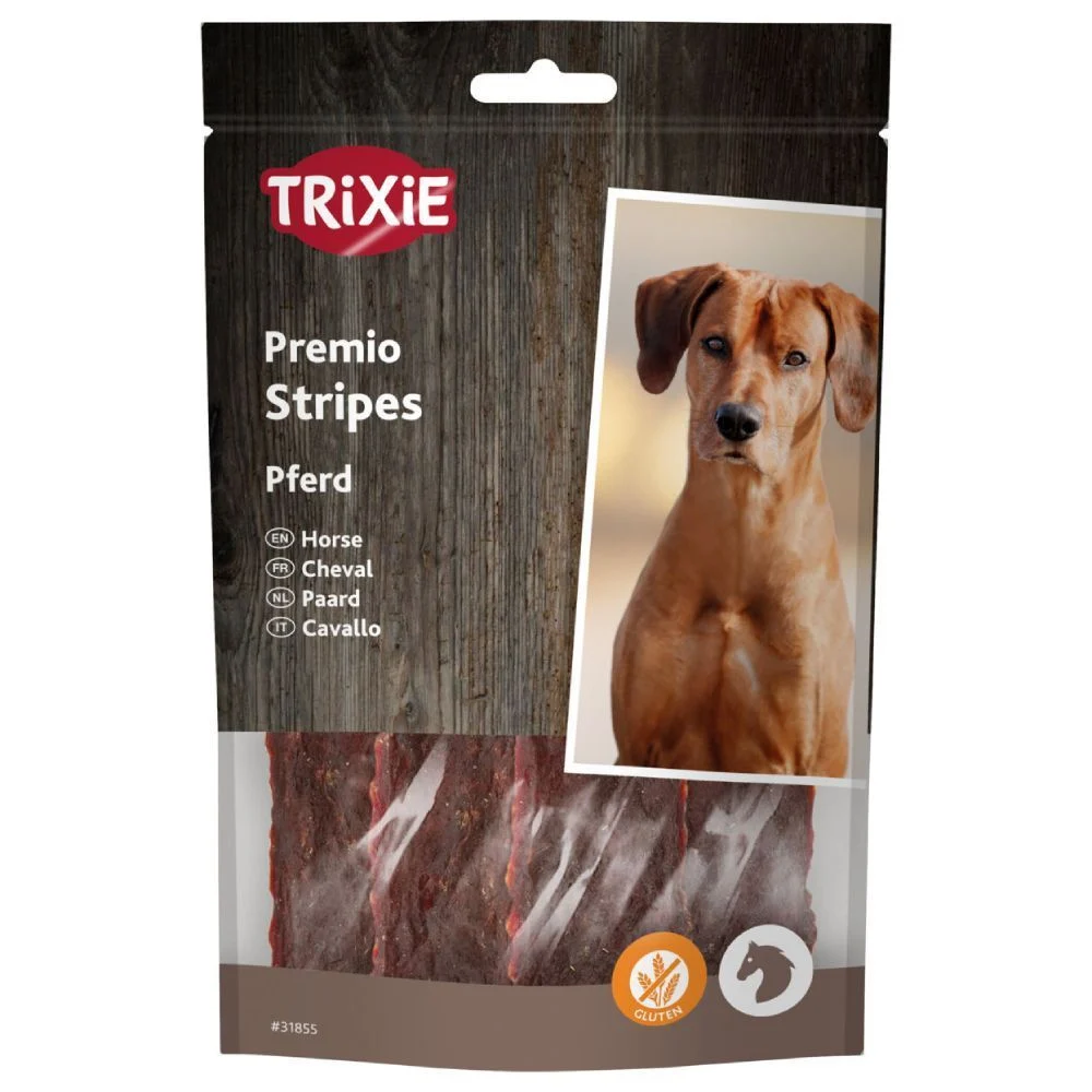 Ласощі для собак Trixie Premio Stripes 100 г - конина Ласощі для собак Trixie Premio Stripes 100 г - конина