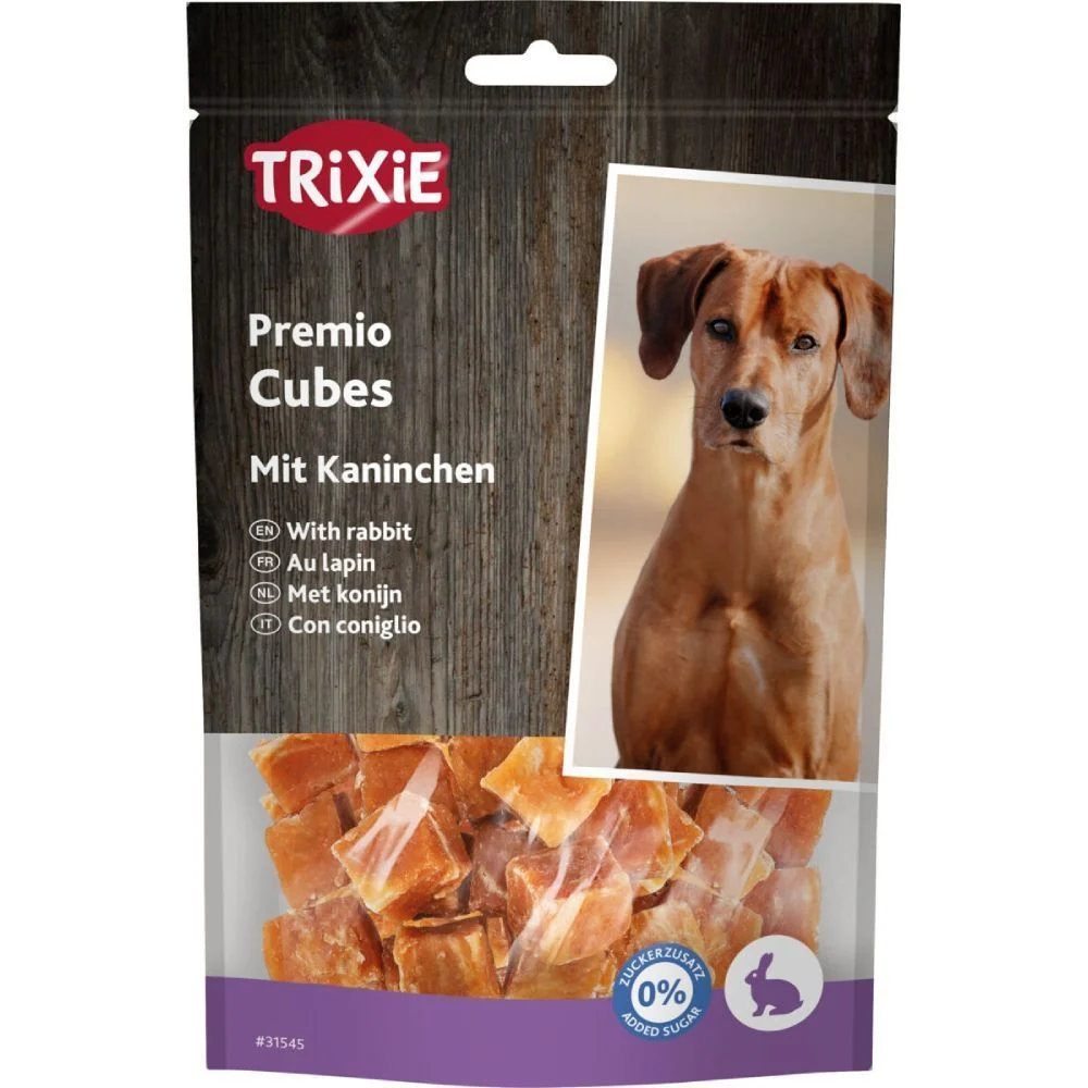 Лакомства для собак Trixie Premio Cubes 100 г — кролик Лакомства для собак Trixie Premio Cubes 100 г — кролик