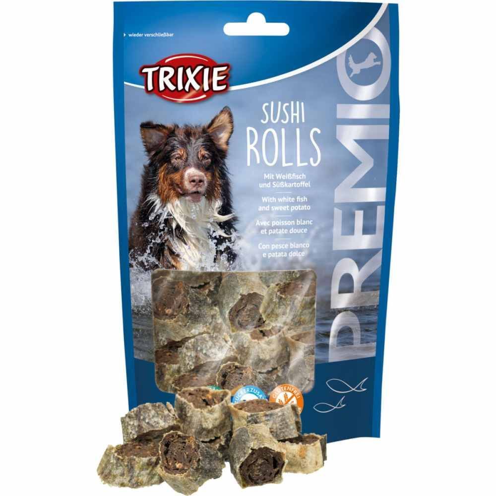 Ласощі для собак Trixie Premio Sushi Rolls 100 г - біла риба Ласощі для собак Trixie Premio Sushi Rolls 100 г - біла риба