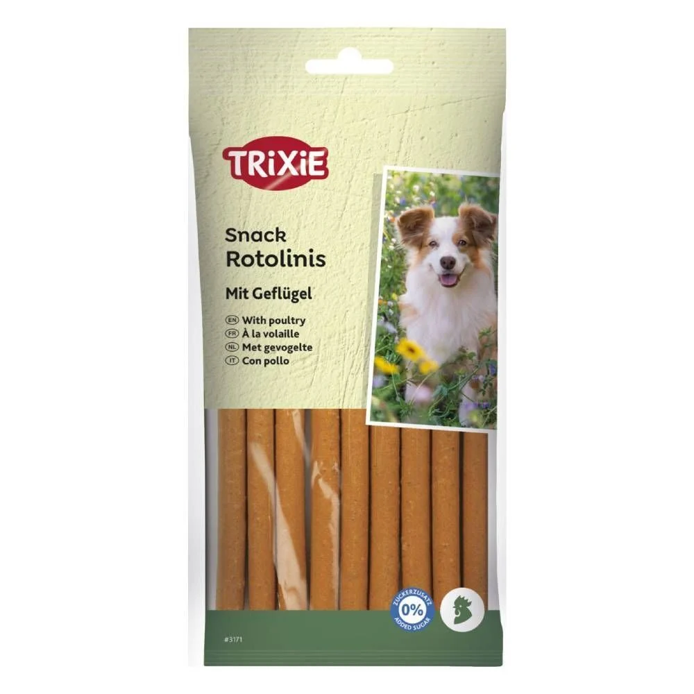 Ласощі для собак Trixie Snack Rotolinis 120 г - домашня птиця