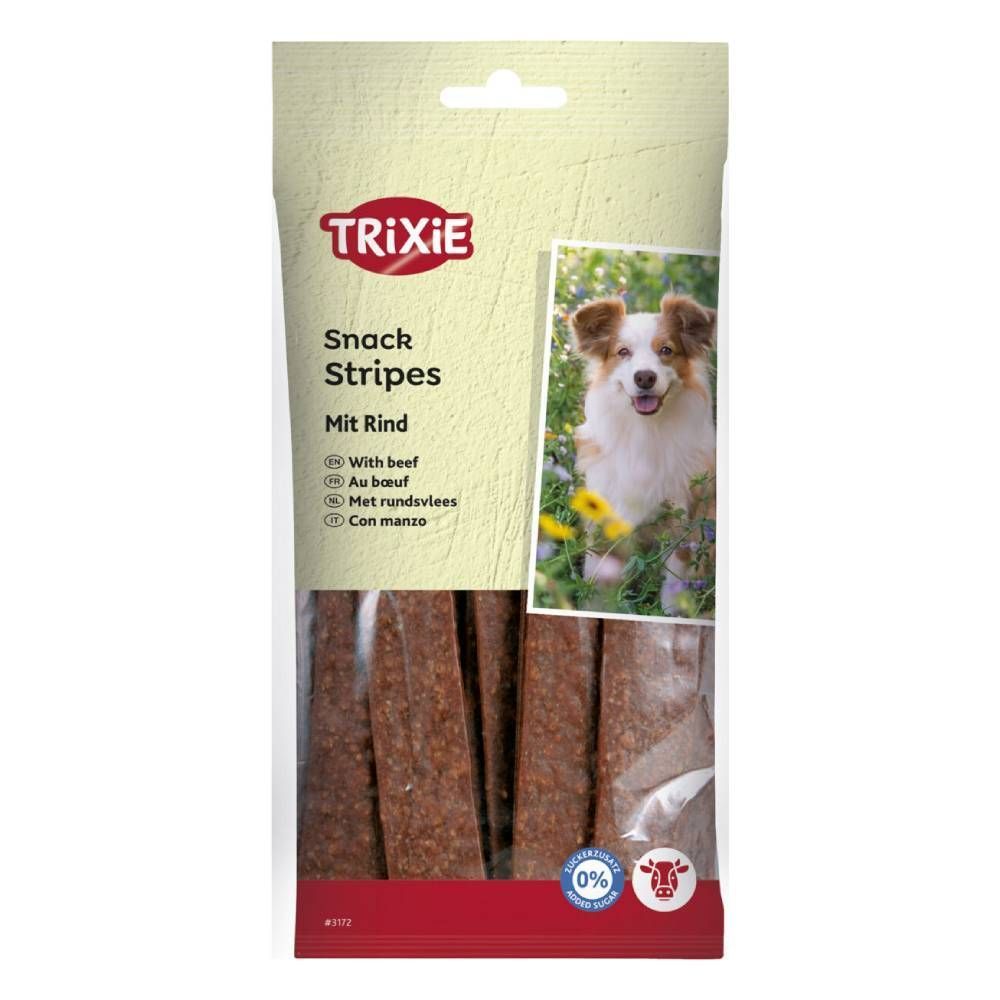 Ласощі для собак Trixie Snack Stripes 100 г - яловичина Ласощі для собак Trixie Snack Stripes 100 г - яловичина