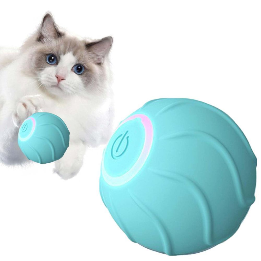 Lapka Jumping Ball іграшка для котів - блакитний