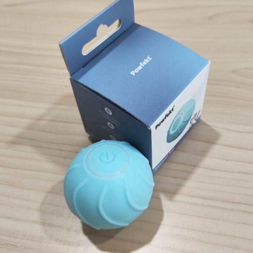 Lapka Jumping Ball іграшка для котів - блакитний