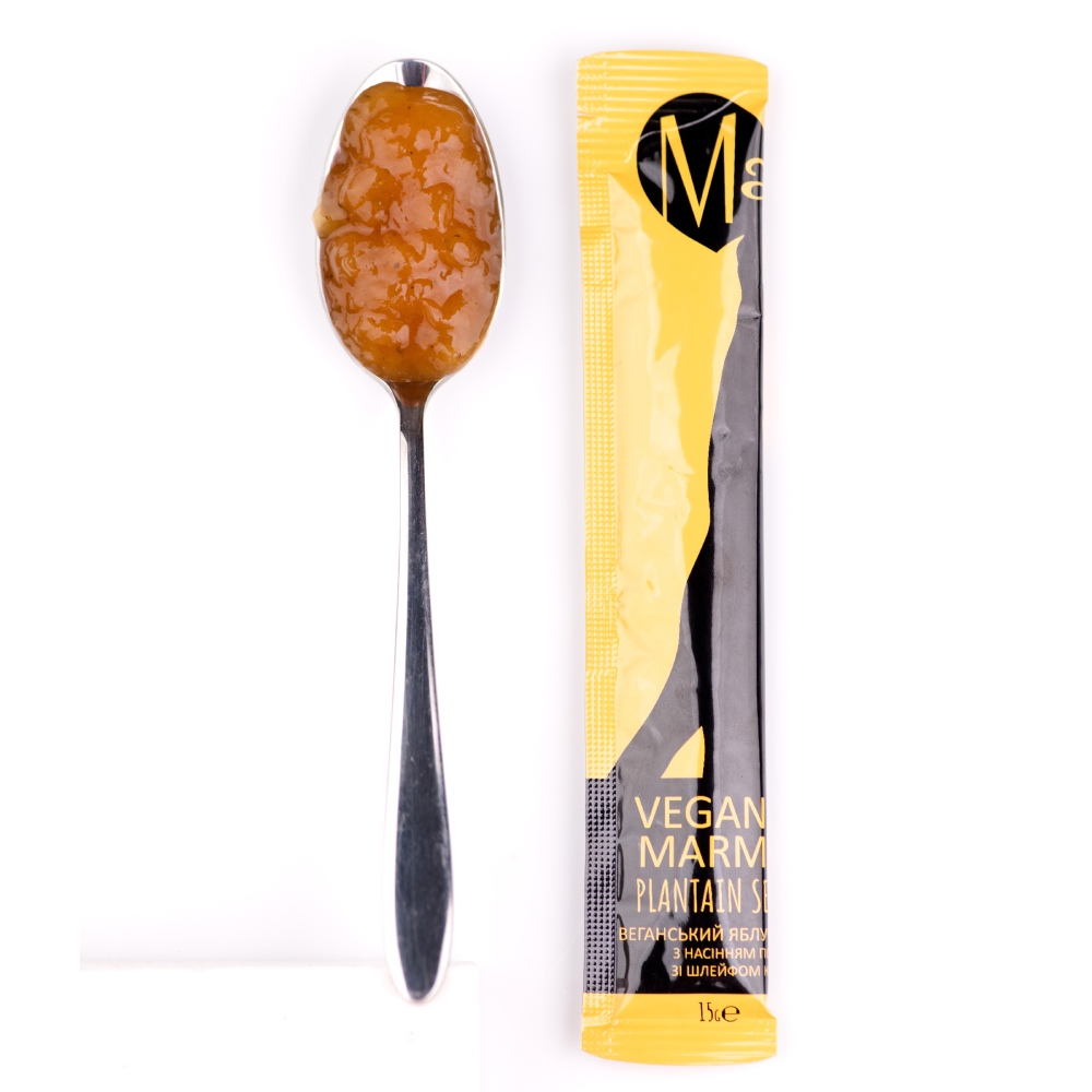 Ласощі для котів Mavsy Creamy 5 шт х 15 г - яблучний мармелад