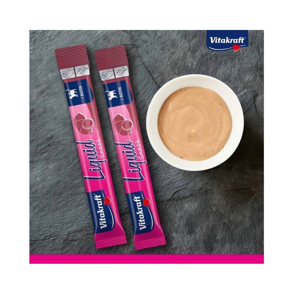 Ласощі для котів Vitakraft Liquid Snack 15 г - ліверна ковбаса Ласощі для котів Vitakraft Liquid Snack 15 г - ліверна ковбаса