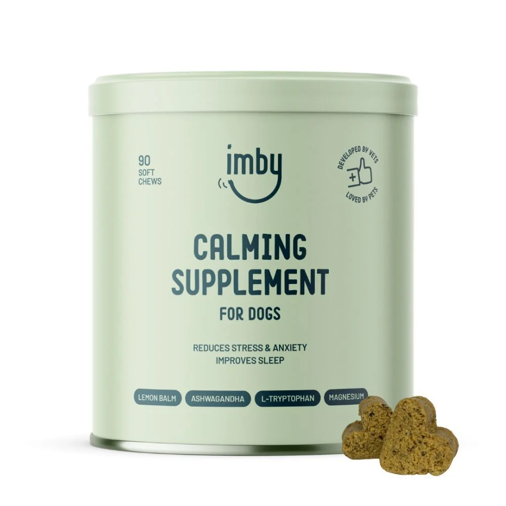 Imby Calming Supplement добавка для заспокоєння та зняття стресу собак 270 г Imby Calming Supplement добавка для заспокоєння та зняття стресу собак 270 г