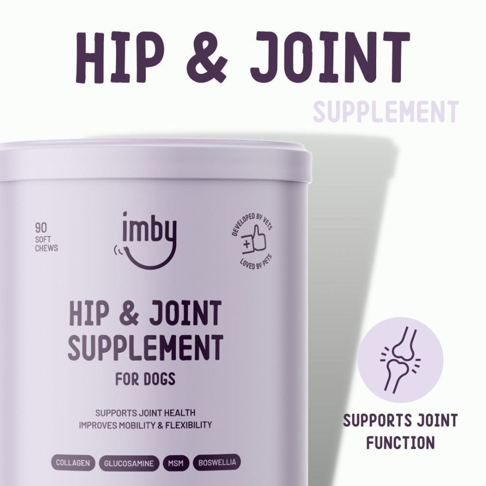 Imby Hip&Joint Supplement добавка для зміцнення суглобів собак 270 г Imby Hip&Joint Supplement добавка для зміцнення суглобів собак 270 г