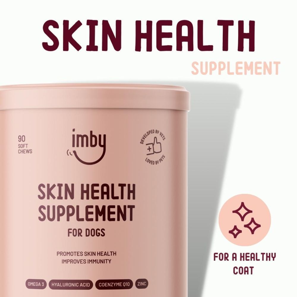 Imby Skin Health Supplement добавка для здоров'я шерсті та шкіри собак 270 г Imby Skin Health Supplement добавка для здоров'я шерсті та шкіри собак 270 г