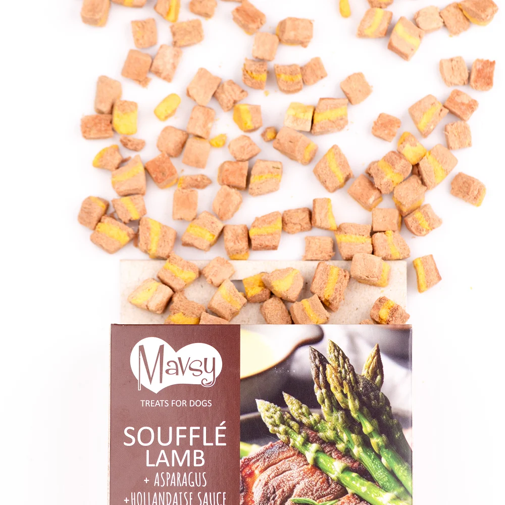 Ласощі для собак Mavsy Freeze dried 50 г - суфле з ягня