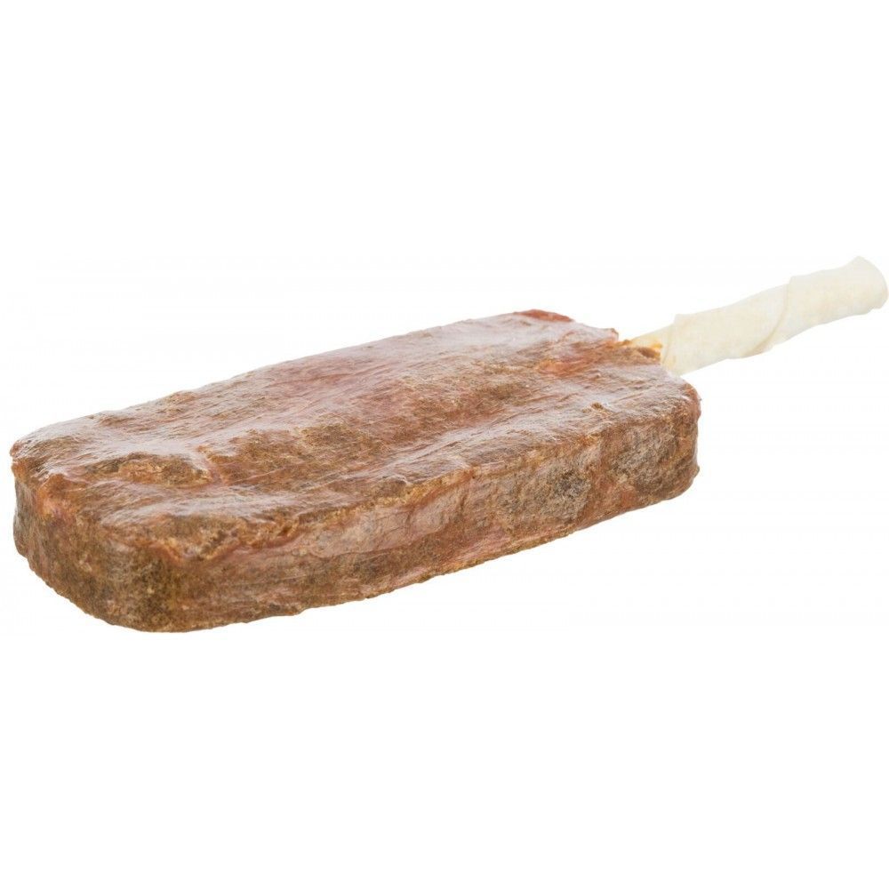 Ласощі для собак Trixie Ice Pop 13 см 1 шт 50 г- курка та печінка Ласощі для собак Trixie Ice Pop 13 см 1 шт 50 г- курка та печінка