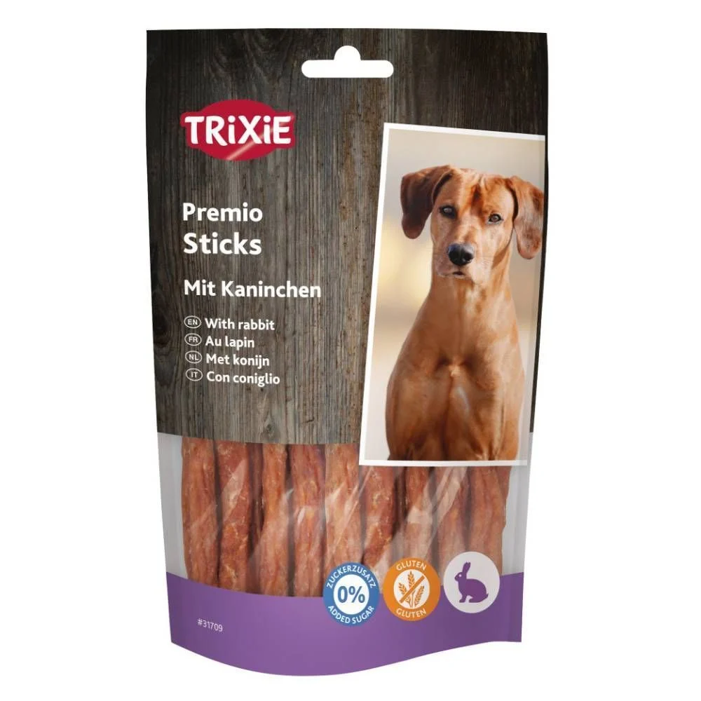 Ласощі для собак Trixie Premio Sticks 100 г - кролик Ласощі для собак Trixie Premio Sticks 100 г - кролик