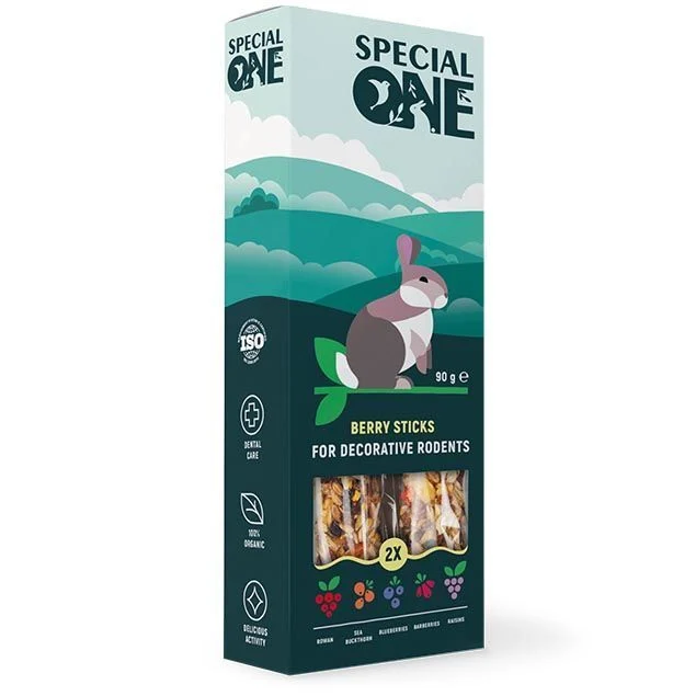 Ласощі для гризунів Special One 2 шт х 45 г - ягоди