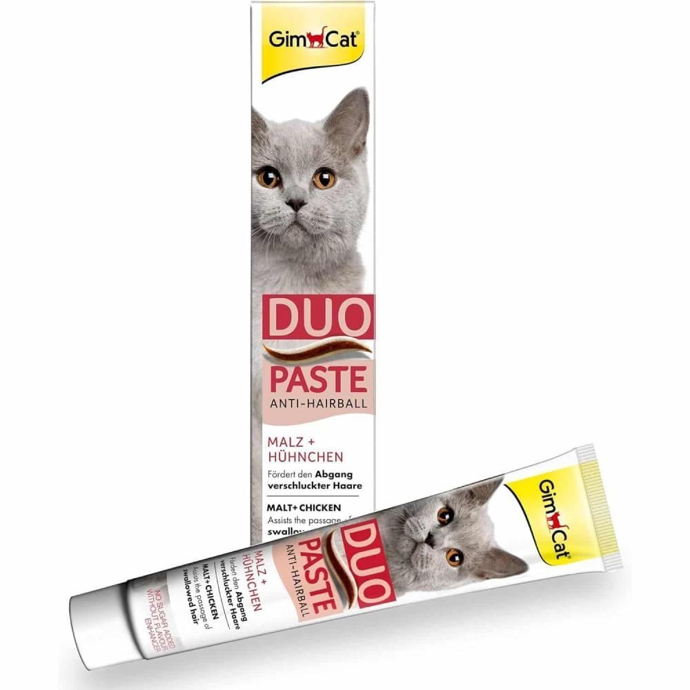 Ласощі для котів GimCat Duo Paste Anti-hairboll 50 г - курка Ласощі для котів GimCat Duo Paste Anti-hairboll 50 г - курка