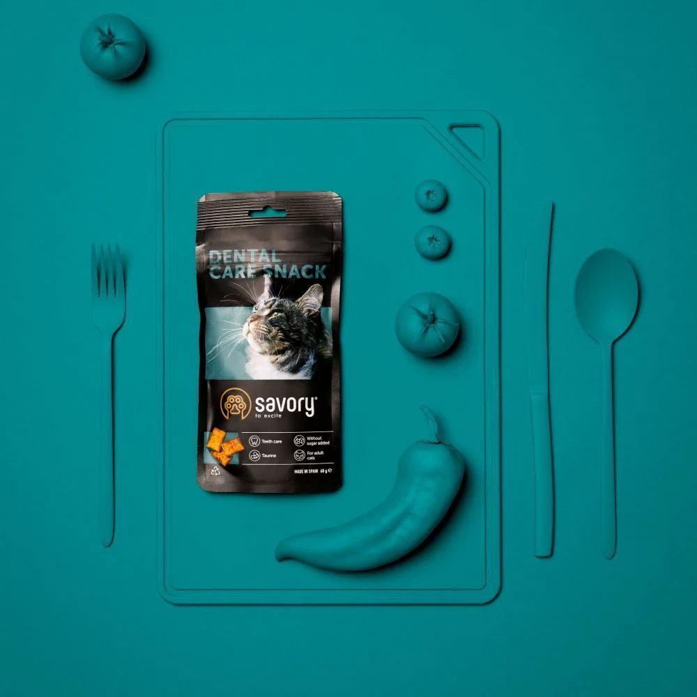 Ласощі для котів Savory Snack Dental Care 60 г Ласощі для котів Savory Snack Dental Care 60 г