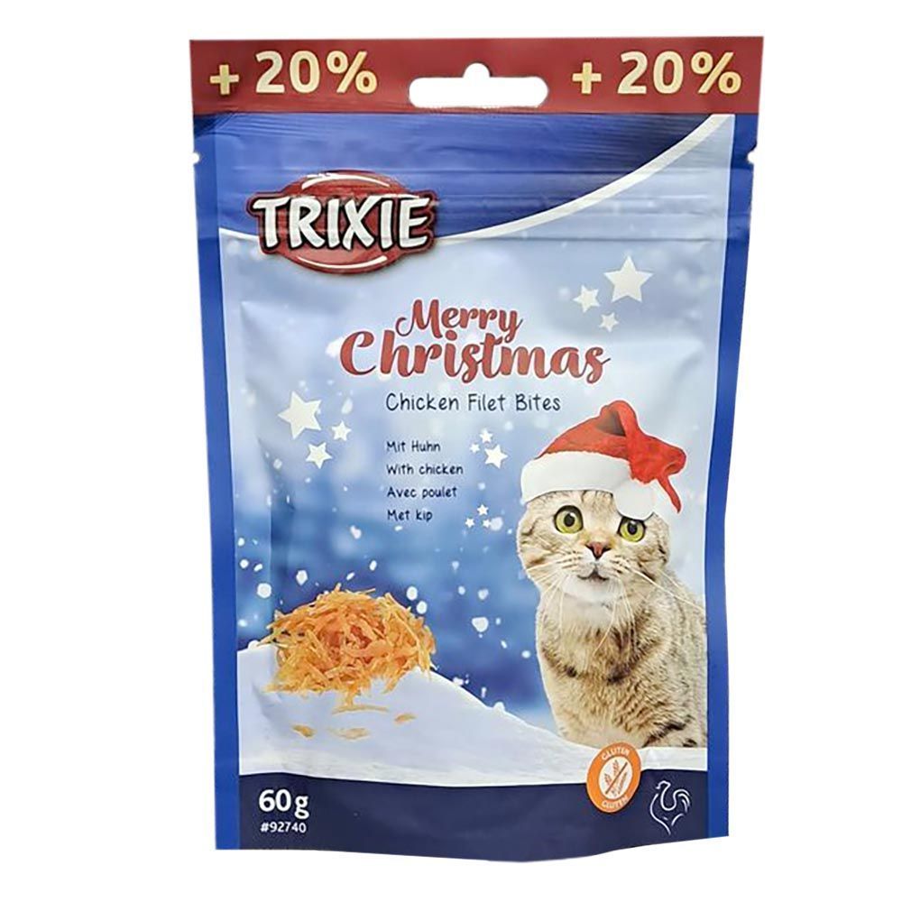 Лакомства для кошек Trixie Merry Christmas 60 г - курица Лакомства для кошек Trixie Merry Christmas 60 г - курица