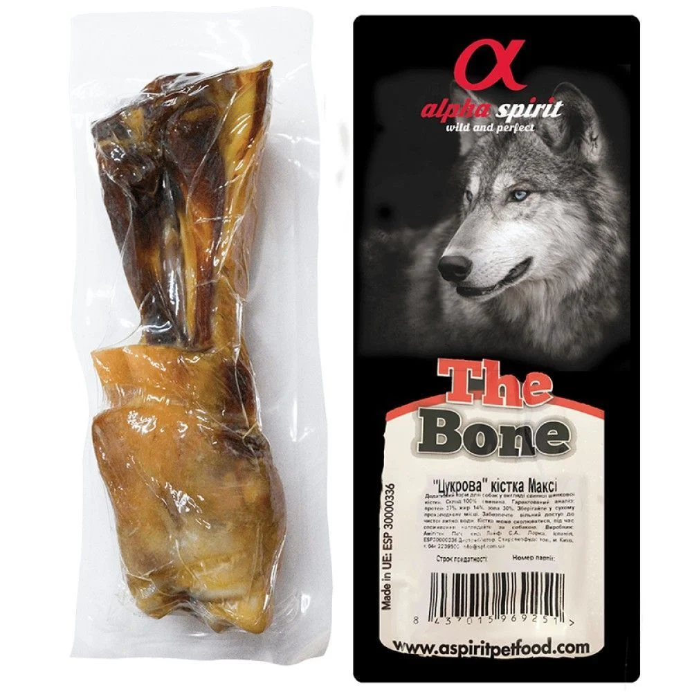Ласощі для собак Alpha Spirit The Bone 20 см Ласощі для собак Alpha Spirit The Bone 20 см
