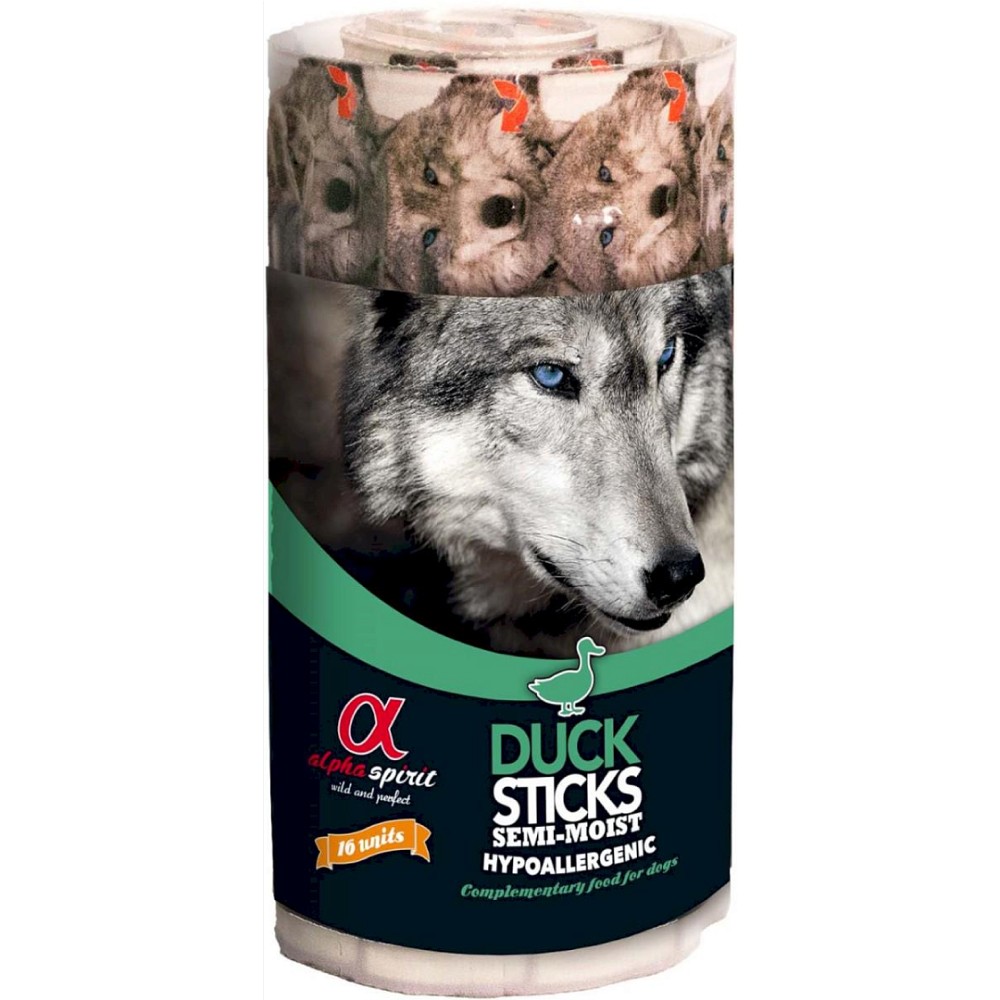 Ласощі для собак Alpha Spirit Dog Sticks Duck, 160 г Ласощі для собак Alpha Spirit Dog Sticks Duck, 160 г